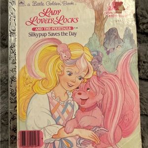 Rare💎 “Lady LovelyLocks- Silkypup Saves the Day “ Little Golden Book *1987*